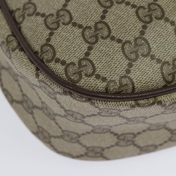 GUCCI GG Supreme Web Sherry Line Shoulder Bag Pvc Beige 89 02 032 - Picture 12 of 16